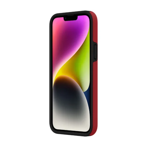 Incipio รุ่น Duo with MagSafe - เคส iPhone 14 Plus - สี Scarlet Red/Black
