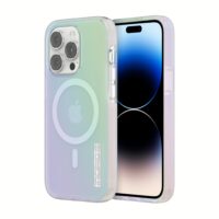 Incipio รุ่น DualPro Platinum with MagSafe - เคส iPhone 14 Pro - สี Platinum Iridescent