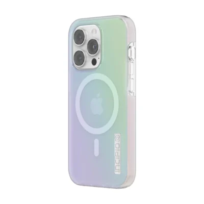 Incipio รุ่น DualPro Platinum with MagSafe - เคส iPhone 14 Pro - สี Platinum Iridescent