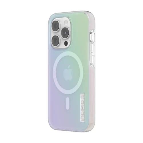 Incipio รุ่น DualPro Platinum with MagSafe - เคส iPhone 14 Pro - สี Platinum Iridescent