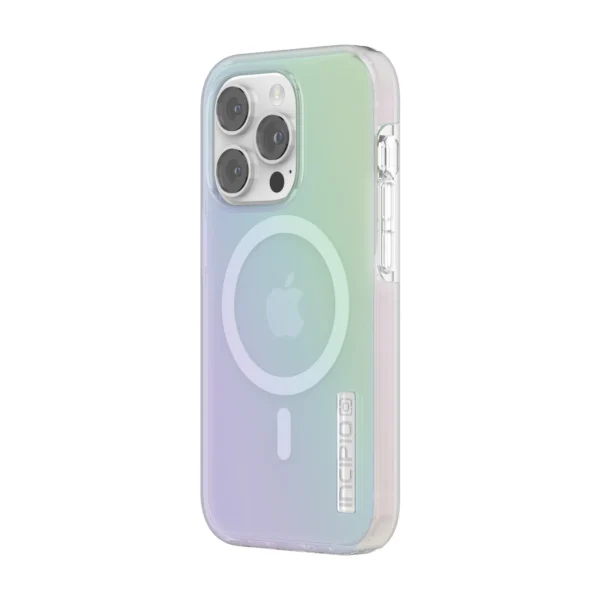 Incipio รุ่น DualPro Platinum with MagSafe - เคส iPhone 14 Pro - สี Platinum Iridescent