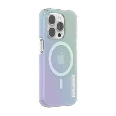 Incipio รุ่น DualPro Platinum with MagSafe - เคส iPhone 14 Pro - สี Platinum Iridescent