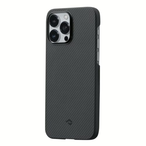 Pitaka รุ่น MagEZ Case 3 - เคส iPhone 14 Pro Max - สี Black/Grey Twill (600D) - Image 2