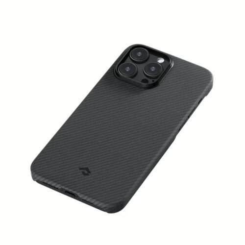 Pitaka รุ่น MagEZ Case 3 - เคส iPhone 14 Pro Max - สี Black/Grey Twill (600D) - Image 4