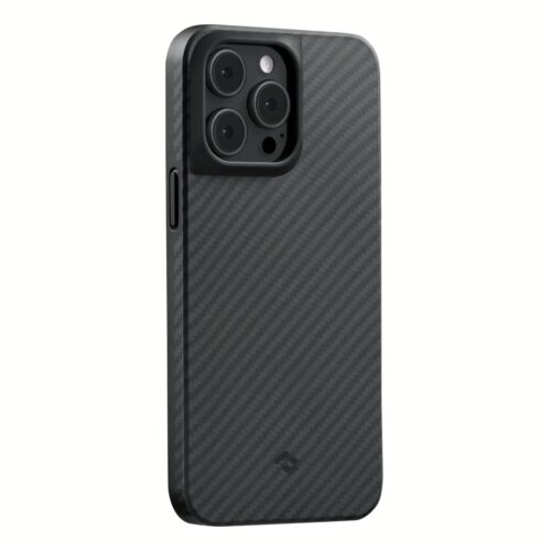 Pitaka รุ่น MagEZ Case Pro 3 - เคส iPhone 14 Pro Max - สี Black/Grey Twill (1500D) - Image 2