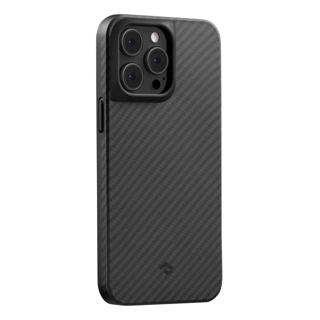 เคส Pitaka รุ่น MagEZ Case Pro 3 - iPhone 14 Pro Max - สี Black/Grey Twill (1500D)