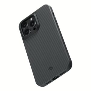 Pitaka รุ่น MagEZ Case Pro 3 - เคส iPhone 14 Pro Max - สี Black/Grey Twill (1500D)