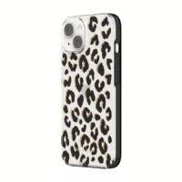 Kate Spade New York รุ่น Protective Hardshell Case - เคส iPhone 14 - ลาย City Leopard Black