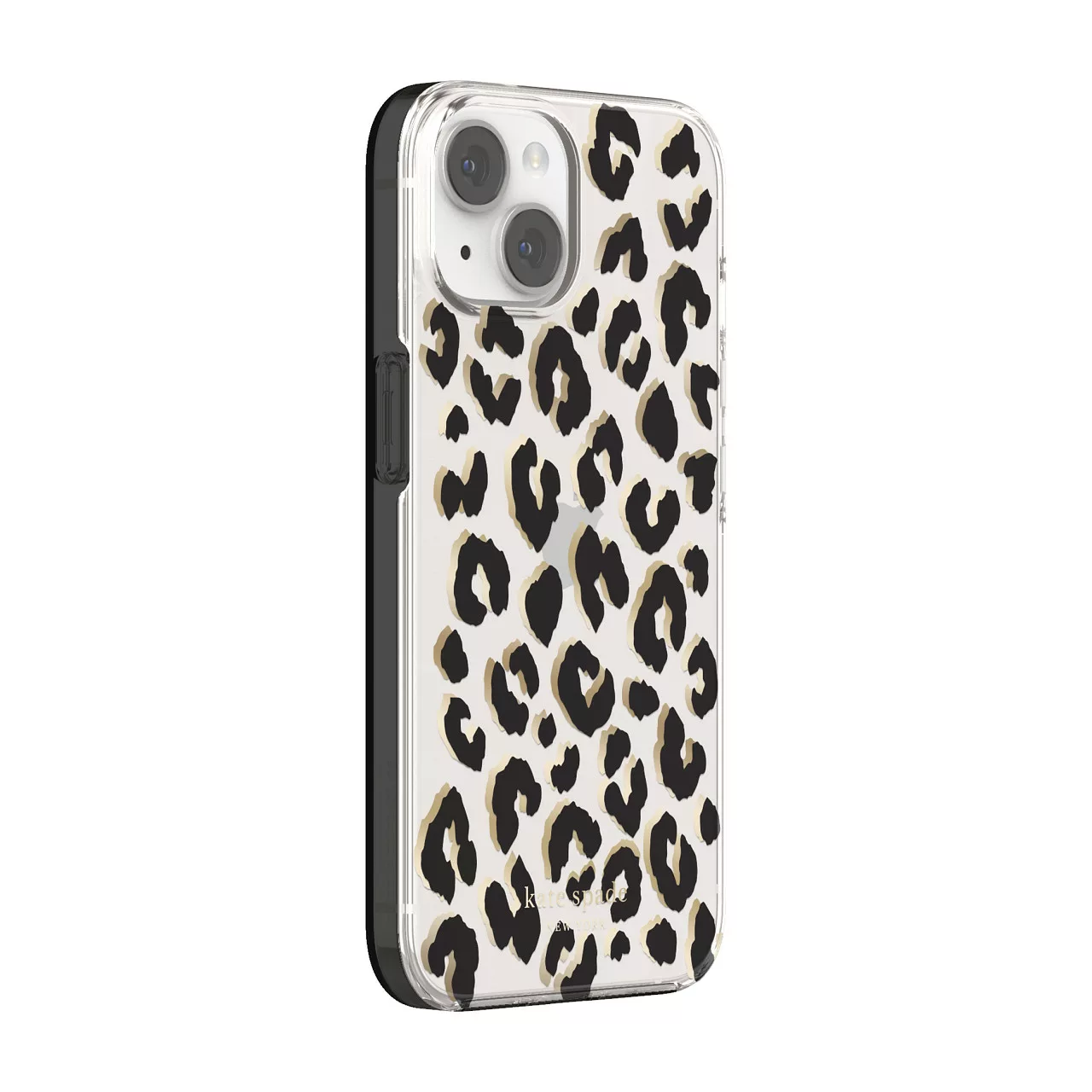 Kate Spade New York รุ่น Protective Hardshell Case - เคส iPhone 14 - ลาย City Leopard Black