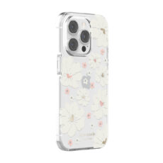 Kate Spade New York รุ่น Protective Hardshell Case - เคส iPhone 14 Pro - ลาย Classic Peony