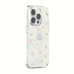 Kate Spade New York รุ่น Protective Hardshell Case - เคส iPhone 14 Pro - ลาย Classic Peony