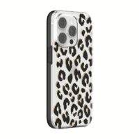Kate Spade New York รุ่น Protective Hardshell Case - เคส iPhone 14 Pro - ลาย City Leopard Black