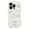 Kate Spade New York รุ่น Protective Hardshell Case - เคส iPhone 14 Pro - ลาย Hollyhock Floral Clear