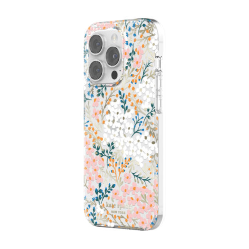 Kate Spade New York รุ่น Protective Hardshell Case - เคส iPhone 14 Pro - ลาย Multi Floral