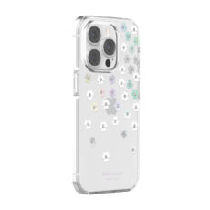 Kate Spade New York รุ่น Protective Hardshell Case - เคส iPhone 14 Pro - ลาย Scattered Flowers