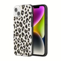 Kate Spade New York รุ่น Protective Hardshell Case - เคส iPhone 14 Plus - ลาย City Leopard Black