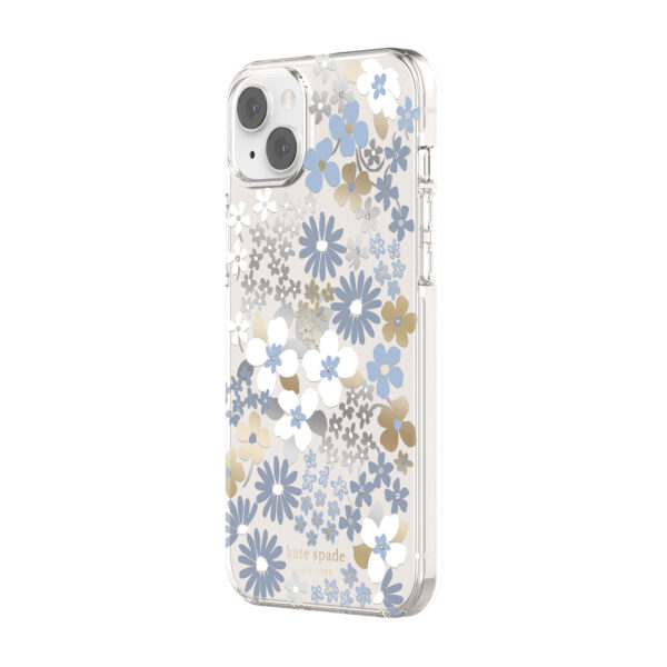 Kate Spade New York รุ่น Protective Hardshell Case - เคส iPhone 14 Plus - ลาย Flower Fields
