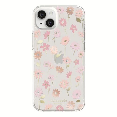 Kate Spade New York รุ่น Protective Hardshell Case - เคส iPhone 14 Plus - ลาย Flower Pot
