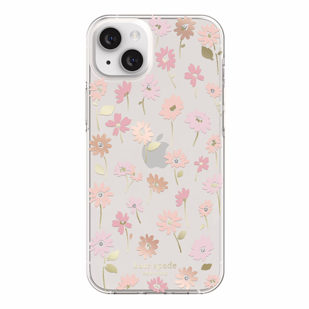 Kate Spade New York รุ่น Protective Hardshell Case - เคส iPhone 14 Plus - ลาย Flower Pot