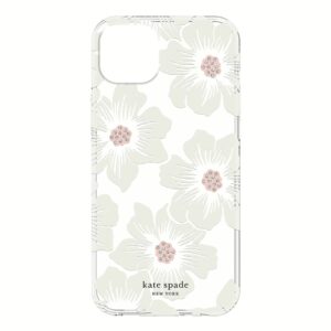 Kate Spade New York รุ่น Protective Hardshell Case - เคส iPhone 14 Plus - ลาย Hollyhock Floral