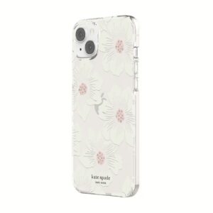 Kate Spade New York รุ่น Protective Hardshell Case - เคส iPhone 14 Plus - ลาย Hollyhock Floral