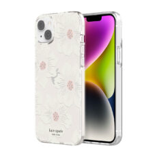 Kate Spade New York รุ่น Protective Hardshell Case - เคส iPhone 14 Plus - ลาย Hollyhock Floral