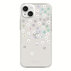 Kate Spade New York รุ่น Protective Hardshell Case - เคส iPhone 14 Plus - ลาย Scattered Flowers