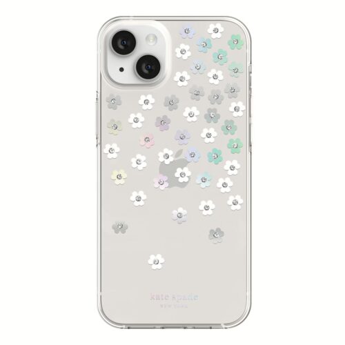 Kate Spade New York รุ่น Protective Hardshell Case - เคส iPhone 14 Plus - ลาย Scattered Flowers
