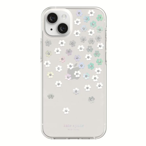 Kate Spade New York รุ่น Protective Hardshell Case - เคส iPhone 14 Plus - ลาย Scattered Flowers
