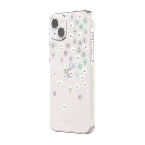 Kate Spade New York รุ่น Protective Hardshell Case - เคส iPhone 14 Plus - ลาย Scattered Flowers