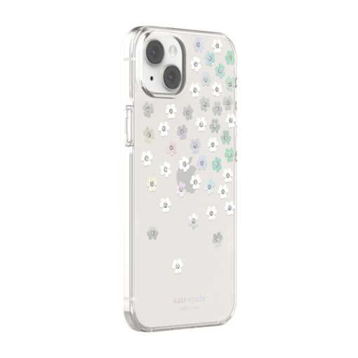 Kate Spade New York รุ่น Protective Hardshell Case - เคส iPhone 14 Plus - ลาย Scattered Flowers - Image 2