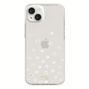 Kate Spade New York รุ่น Protective Hardshell Case - เคส iPhone 14 Plus - ลาย Pearl Wild Flowers