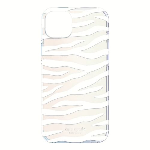 Kate Spade New York รุ่น Protective Hardshell Case - เคส iPhone 14 Plus - ลาย White Zebra - Image 7