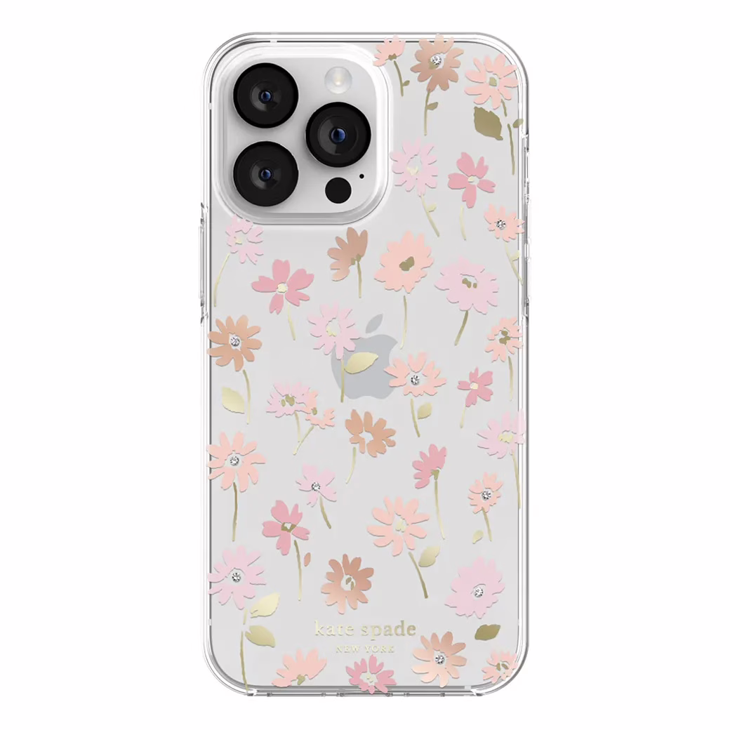 Kate Spade New York รุ่น Protective Hardshell Case - เคส iPhone 14 Pro Max - ลาย Flower Pot