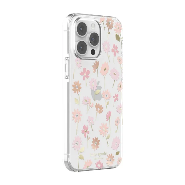 Kate Spade New York รุ่น Protective Hardshell Case - เคส iPhone 14 Pro Max - ลาย Flower Pot