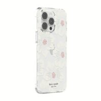 Kate Spade New York รุ่น Protective Hardshell Case - เคส iPhone 14 Pro Max - ลาย Hollyhock Floral