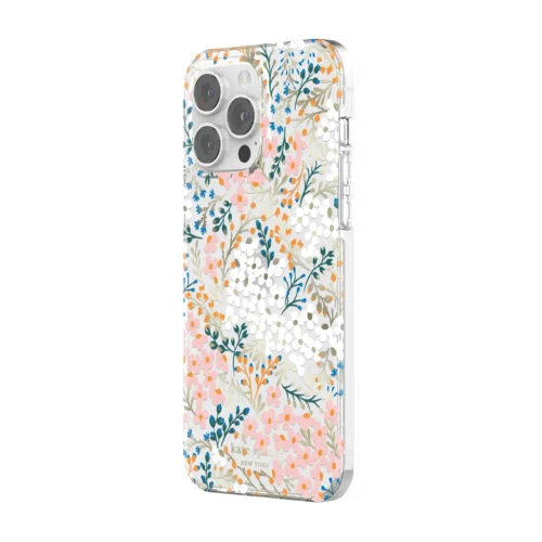 Kate Spade New York รุ่น Protective Hardshell Case - เคส iPhone 14 Pro Max - ลาย Multi Floral