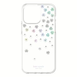 Kate Spade New York รุ่น Protective Hardshell Case - เคส iPhone 14 Pro Max - ลาย Scattered Flowers