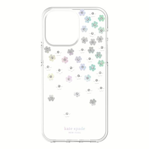 Kate Spade New York รุ่น Protective Hardshell Case - เคส iPhone 14 Pro Max - ลาย Scattered Flowers - Image 7