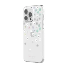 Kate Spade New York รุ่น Protective Hardshell Case - เคส iPhone 14 Pro Max - ลาย Scattered Flowers