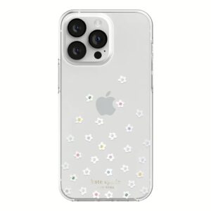 Kate Spade New York รุ่น Protective Hardshell Case - เคส iPhone 14 Pro Max - ลาย Pearl Wild Flowers
