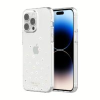 Kate Spade New York รุ่น Protective Hardshell Case - เคส iPhone 14 Pro Max - ลาย Pearl Wild Flowers