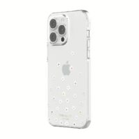 Kate Spade New York รุ่น Protective Hardshell Case - เคส iPhone 14 Pro Max - ลาย Pearl Wild Flowers
