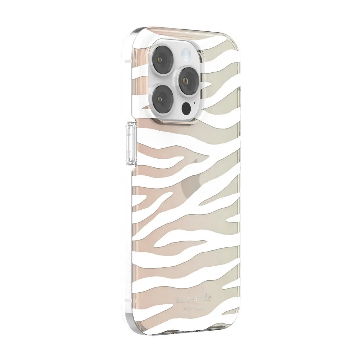 เคส Kate Spade New York รุ่น Protective Hardshell Case - iPhone 14 Pro Max - ลาย White Zebra