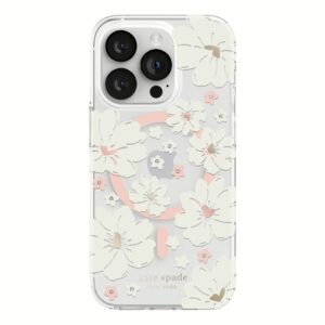 Kate Spade New York รุ่น Protective Hardshell with MagSafe Case - เคส iPhone 14 Pro - ลาย Classic Peony
