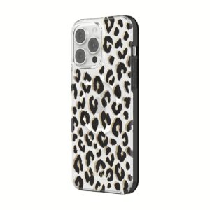 Kate Spade New York รุ่น Protective Hardshell with MagSafe Case - เคส iPhone 14 Pro Max - ลาย City Leopard Black