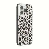 Kate Spade New York รุ่น Protective Hardshell with MagSafe Case - เคส iPhone 14 Pro Max - ลาย City Leopard Black
