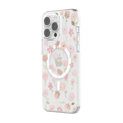 Kate Spade New York รุ่น Protective Hardshell with MagSafe Case - เคส iPhone 14 Pro Max - ลาย Flower Pot