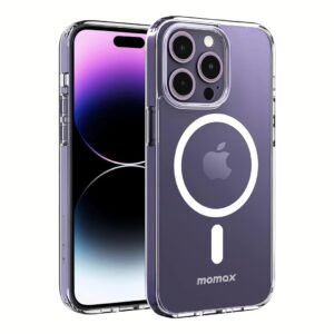 เคส Momax รุ่น Hybrid Magnetic Case - iPhone 14 Pro Max - สีใส