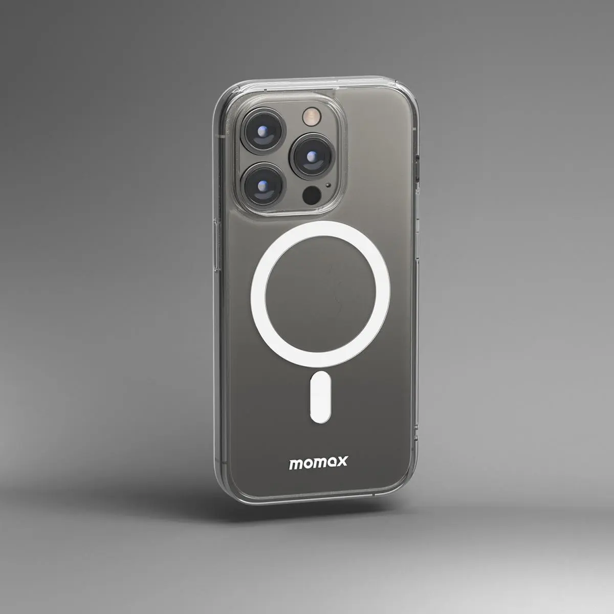 เคส Momax รุ่น Hybrid Magnetic Case - iPhone 14 Pro - สีใส